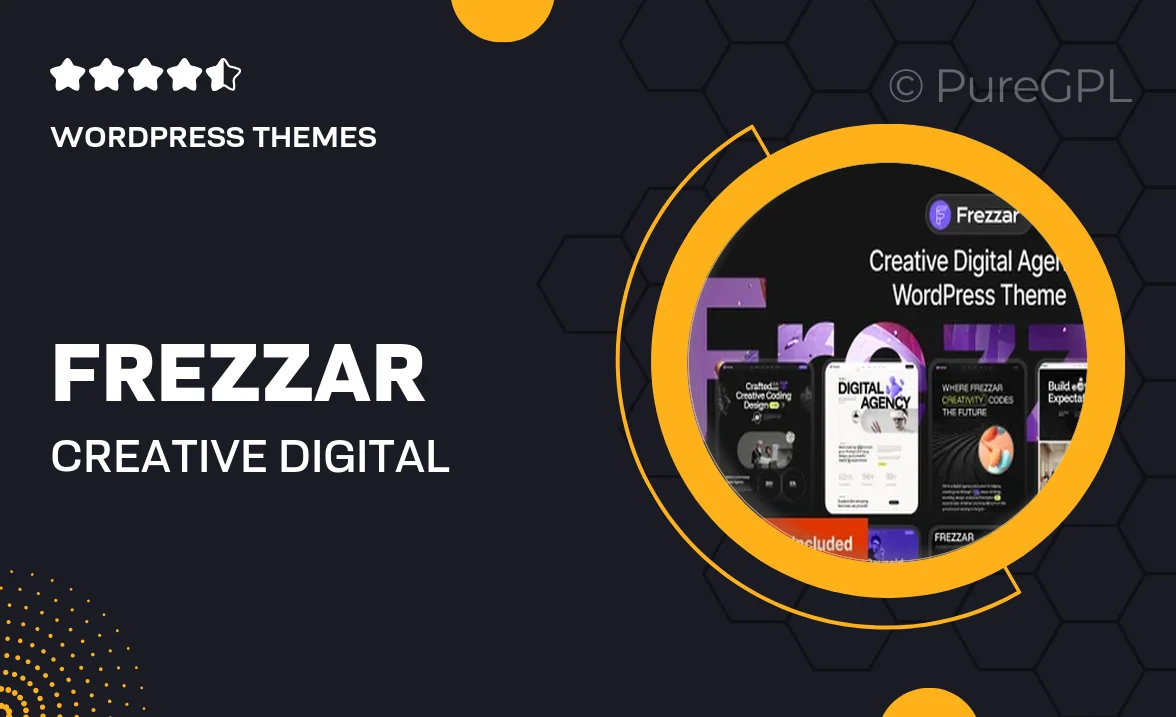 Frezzar – Creative Digital Agency WordPress Theme