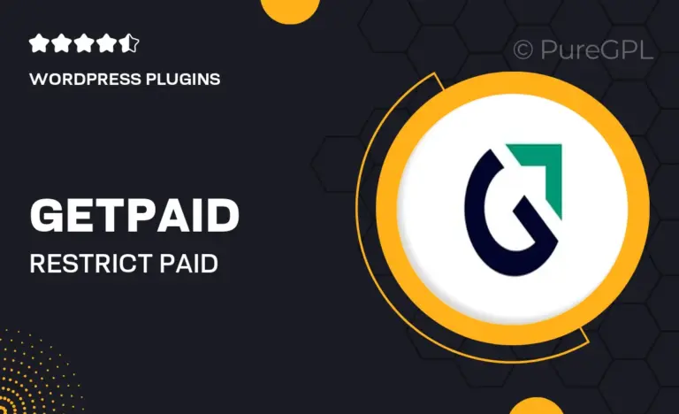 getpaid restrict paid content