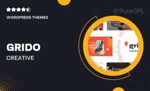 Grido – Creative Multipurpose WordPress Theme