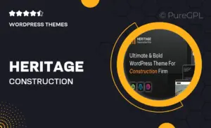 Heritage – Construction & Building WordPress Theme