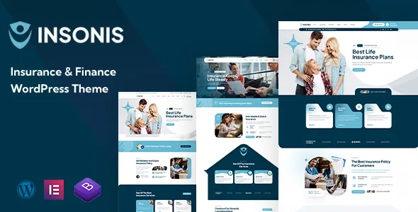 insonis insurance finance wordpress theme 1