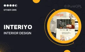 Interiyo – Interior Design Elementor Template Kit