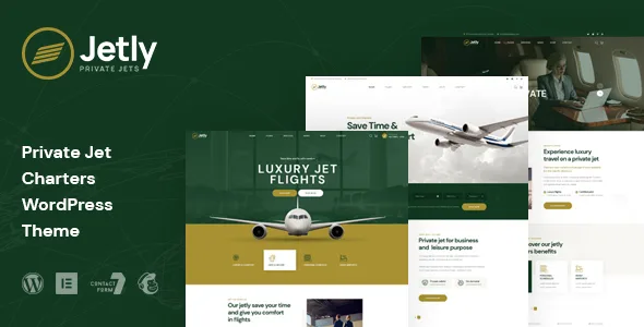 jetly private jet charters wordpress theme 1