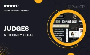 Judges – Attorney & Legal Consultancy WordPress Theme