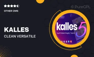 Kalles – Clean, Versatile, Responsive Shopify Theme – RTL support