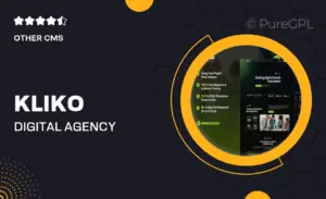 Kliko – Digital Agency Elementor Template Kit