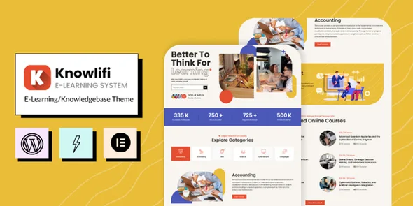 knowlifi e learning ai knowledgebase theme 1