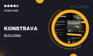 Konstrava – Building Construction Elementor Template Kit