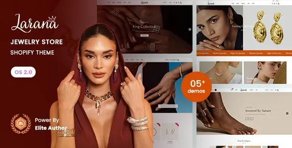 larana jewelry store shopify 20 theme
