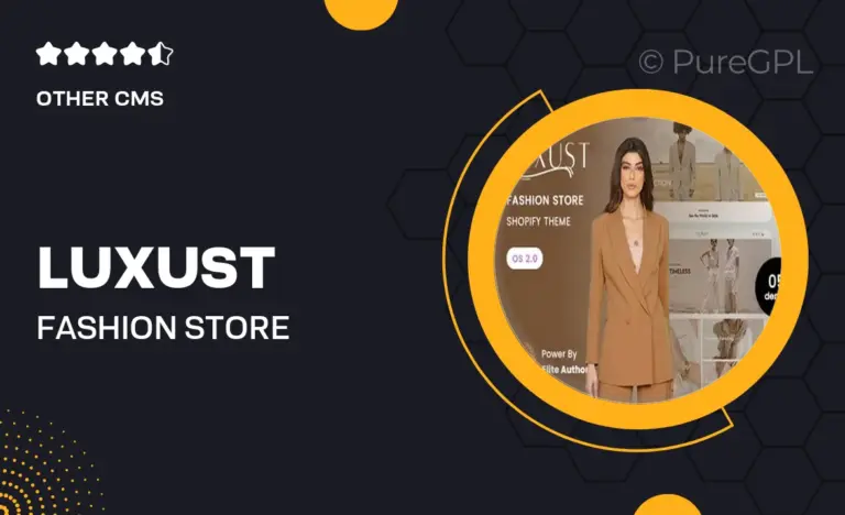 luxust fashion store shopify 2 0 theme