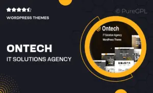 Ontech – IT Solutions Agency WordPress Theme