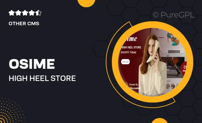 osime high heel store shopify 2 0 theme