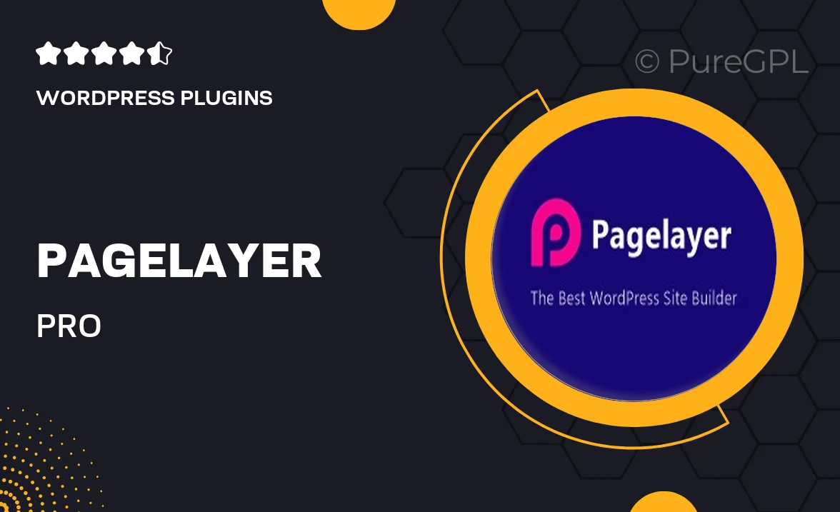 Pagelayer Pro