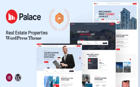 palace real estate wordpress theme 1
