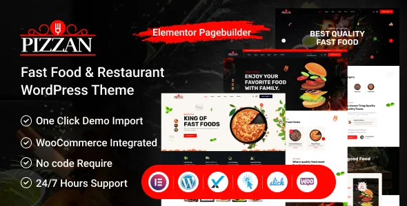 pizzan fast food and restaurant wordpress theme 1