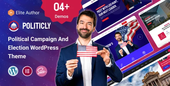 politicly political campaign city government wordpress theme 1