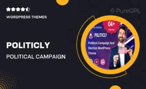 Politicly – Political Campaign & City Government WordPress Theme