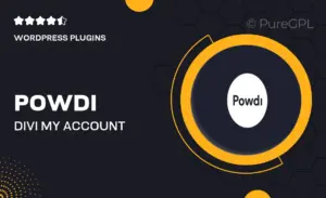 Powdi | Divi My Account Page