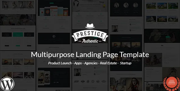 prestige multi purpose wordpress landing pages 1