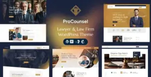 Procounsel – Law Firm WordPress Theme