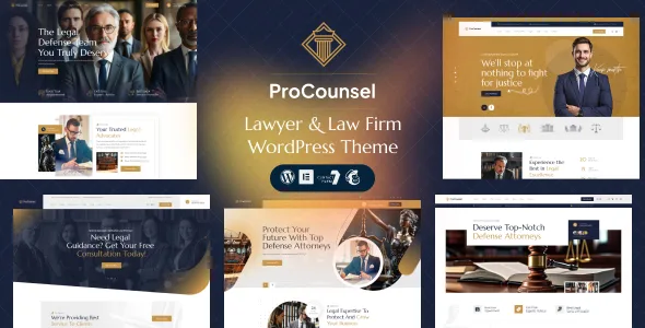 procounsel law firm wordpress theme 1