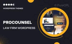Procounsel – Law Firm WordPress Theme