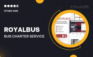 RoyalBus – Bus Charter Service & Transport Company Elementor Template Kit