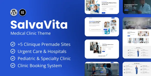salvavita medical clinic wordpress theme 1