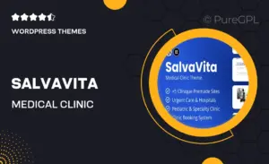 SalvaVita – Medical Clinic WordPress Theme