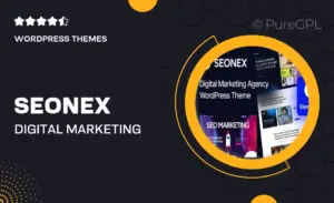 Seonex – Digital Marketing Agency WordPress Theme