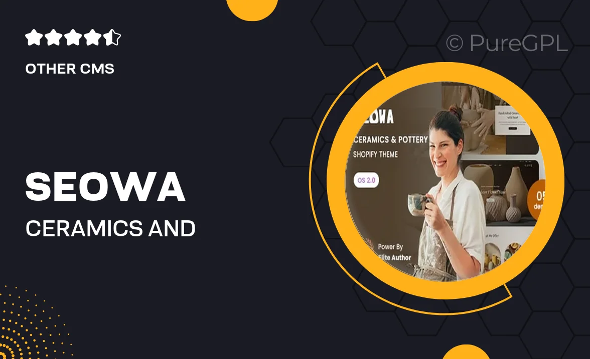 Seowa – Ceramics and Pottery Shopify 2.0 Theme