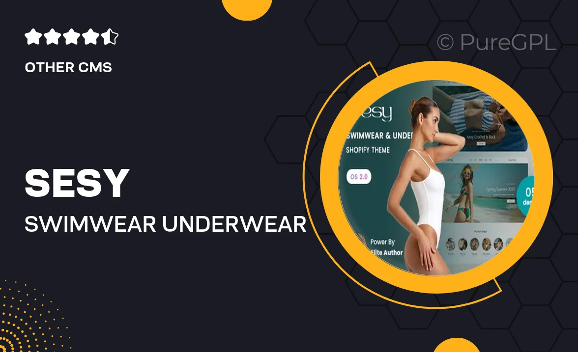 Sesy – Swimwear & Underwear Shopify 2.0 Theme