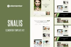 Snalis – Nail Salon & Beauty Care Elementor Template Kit