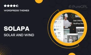 Solapa – Solar and Wind Energy WordPress Theme