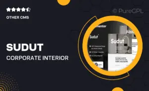 Sudut – Corporate Interior Design Elementor Kit