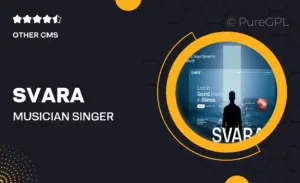 Svara – Musician & Singer Elementor Template Kit