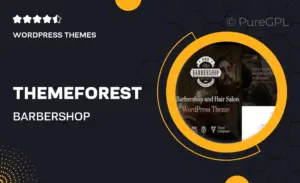 Themeforest | Barbershop WordPress Theme