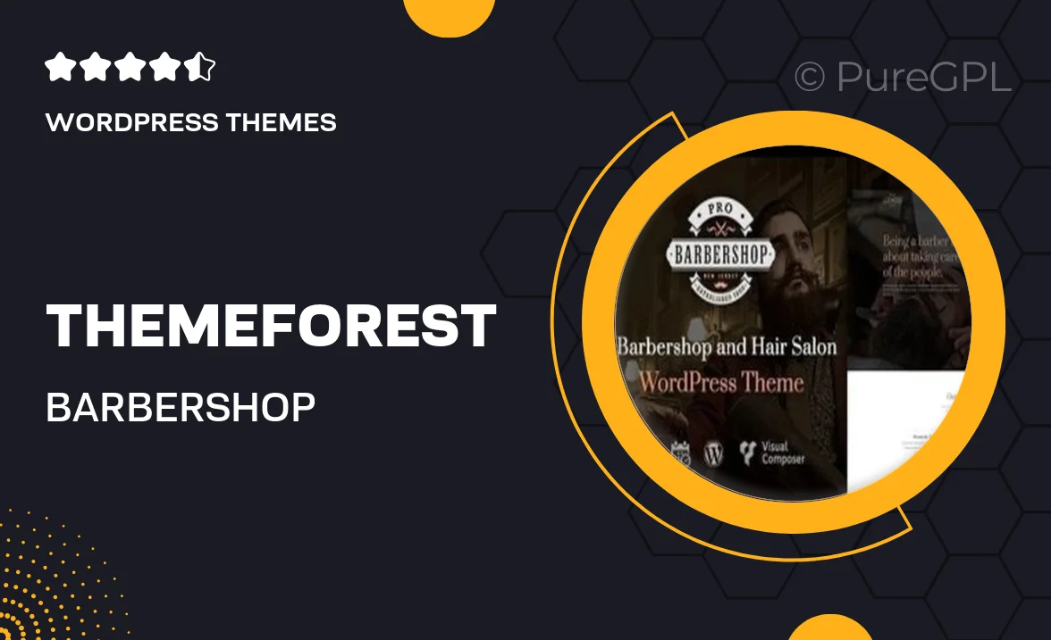 Themeforest | Barbershop WordPress Theme