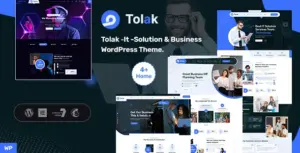 Tolak – It Solution & Business WordPress Theme