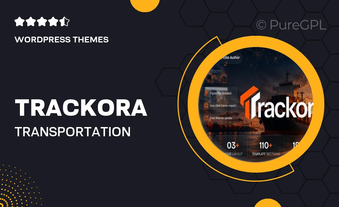 Trackora – Transportation & Logistics WordPress Theme