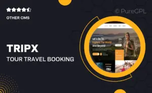 Tripx – Tour & Travel Booking Agency Elementor Template Kit