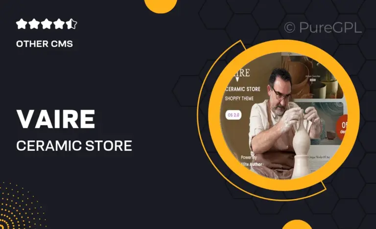 vaire ceramic store shopify 2 0 theme