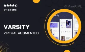 Varsity – Virtual & Augmented Reality Services Elementor Template Kit