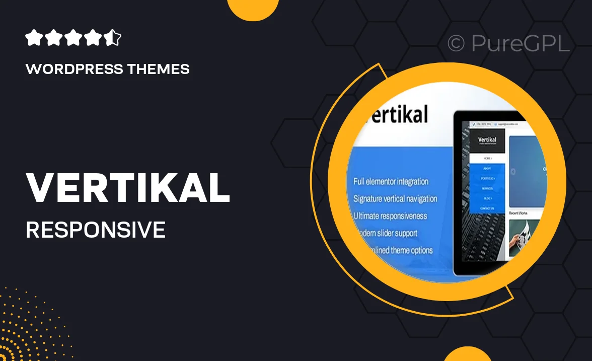 Vertikal | Responsive WordPress Theme