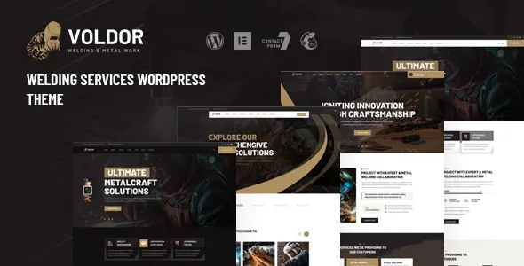 voldor welding metal work wordpress theme 1