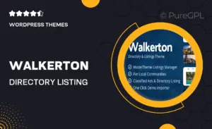 Walkerton – Directory & Listing, Travel WordPress Theme