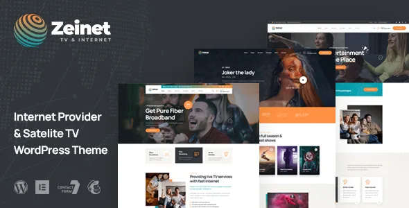 zeinet internet provider satellite tv wordpress theme 1
