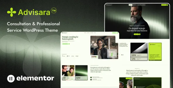 advisara consulting business wordpress theme 1