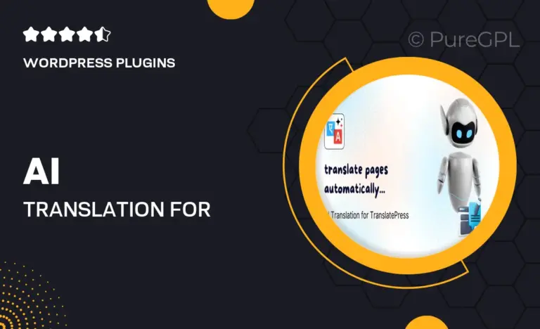ai translation for translatepress pro