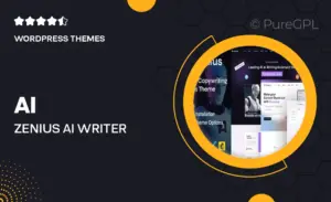 Ai Zenius – AI Writer & Copywriting WordPress Theme